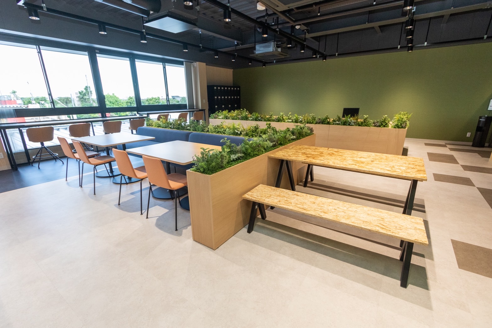 オフィスのカフェスペース