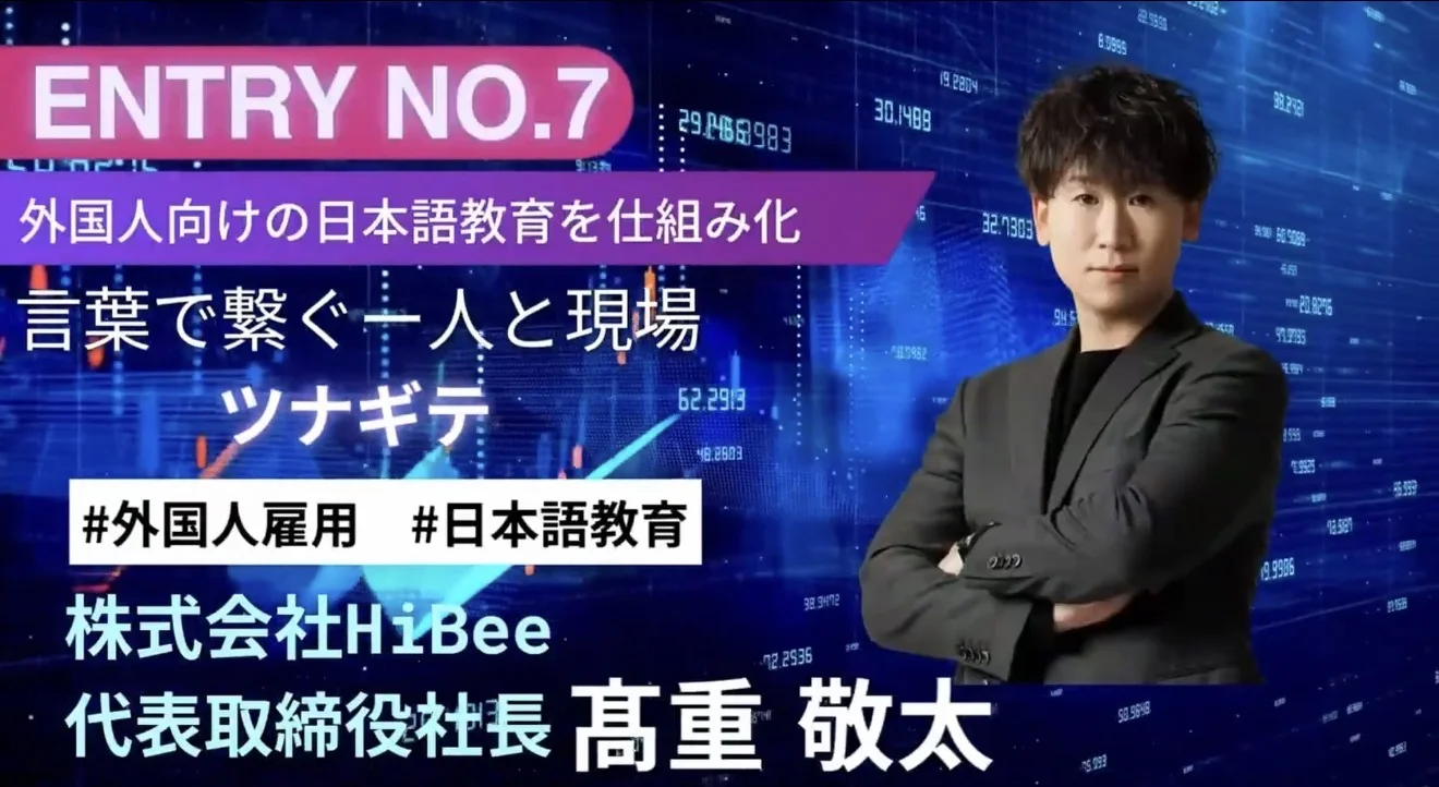 新規事業『ツナギテ』のプレゼン